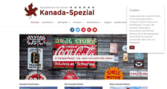Desktop Screenshot of kanada-spezial.de